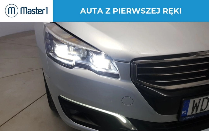 Peugeot 508 cena 40850 przebieg: 158505, rok produkcji 2018 z Limanowa małe 191